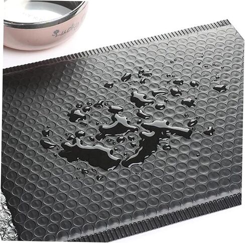 NUOBESTY 25pcs Shockproof Bubble Storage Bag for Packaging Bubble Pouch for Home Shop Office Black Protection for Your Items in Saudi Arabia