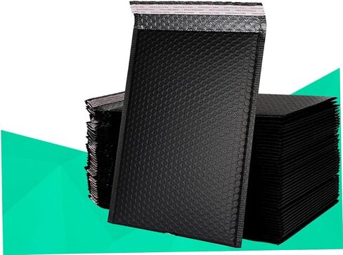 NUOBESTY 25pcs Shockproof Bubble Storage Bag for Packaging Bubble Pouch for Home Shop Office Black Protection for Your Items in Saudi Arabia