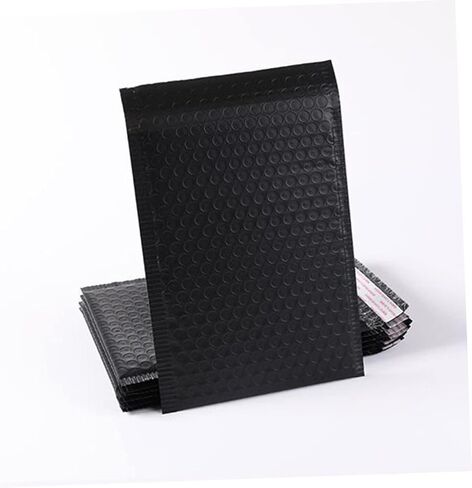 NUOBESTY 25pcs Shockproof Bubble Storage Bag for Packaging Bubble Pouch for Home Shop Office Black Protection for Your Items in Saudi Arabia