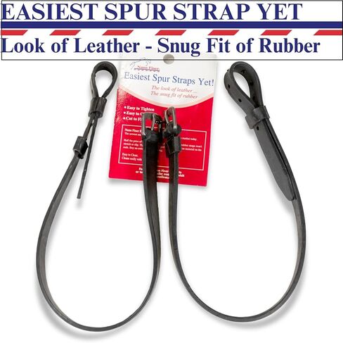 The Easiest Spurstrap Yet - Rubber Spur Straps for Riders, Flexible, Adjustable & Adjustable Spur Strap for Equestrians in Saudi Arabia