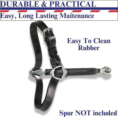 The Easiest Spurstrap Yet - Rubber Spur Straps for Riders, Flexible, Adjustable & Adjustable Spur Strap for Equestrians in Saudi Arabia