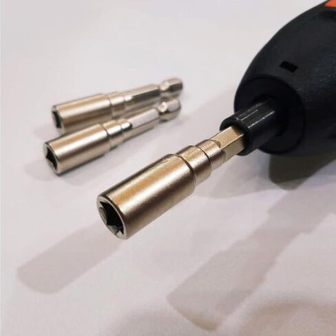 Silver Drum Key Chain Steel Drum Tuning Key Drill Bit Hex Shank Metric Tips Drum Tuning Accessory Drum Tuner Drum Accessories, Drum Set Drum Keys and Wrenches in Saudi Arabia