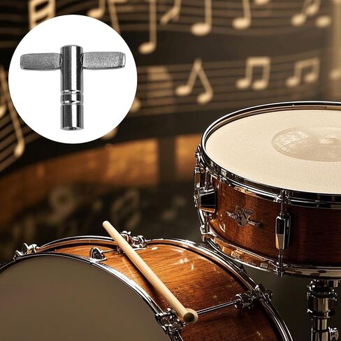 Drum Key Drill Bit Set, 6pcs Standard Square Lug Drum Key & 2pcs Fast Rotary Drum Keys Music Tuning Accessories for Turning Drum in Saudi Arabia