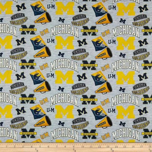 NCAA Michigan Wolverines NCAA Mascot ، النسيج من الفناء in Kuwait