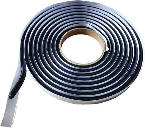 8MM 13FT Butyl Sealant Tape, Waterproof Sound RV Headlight Sealant Rope, Butyl Rubber Sealant Tape for Car RV Truck Marine, Caulk Strip for Window Door Windshield in Saudi Arabia