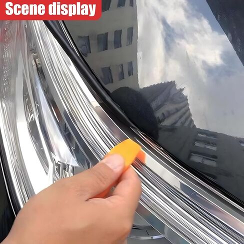8MM 13FT Butyl Sealant Tape, Waterproof Sound RV Headlight Sealant Rope, Butyl Rubber Sealant Tape for Car RV Truck Marine, Caulk Strip for Window Door Windshield in Saudi Arabia
