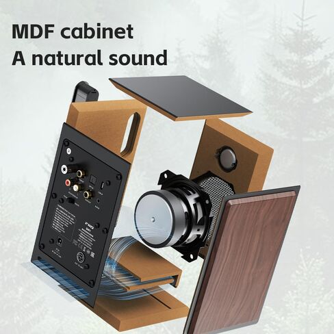 FiiO SA1 High-Fidelity Desktop Speaker. 31-Band PEQ, LDAC Bluetooth,20W2+5W2 Output, Phono Preamp, Wood Fiber Woofer, Aluminum-Magnesium Tweeter (White) in Saudi Arabia