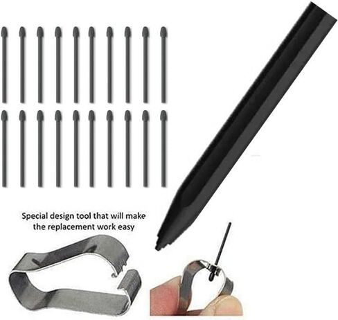10PCS AMZ Kindle Scribe Pen Tips Replacement, Nibs for Kindle Scribe Premium Pen, Professional Tips for AMZ Kindle Scribe Pen Tips/Nibs Replacement (10PCS Tips) in Saudi Arabia