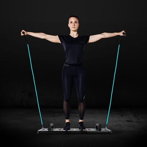 20 في -1 جودة الجودة Push Up Board | لوحة تمرينات تمريرة متعددة الوظائف للصدر والذراعين والظهر واللباس | لوحة دفع قابلة للطي للرجال والنساء in Saudi Arabia