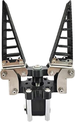 3KG Load Industrial Flexible Robot Arm Claw Adaptive Pneumatic Mechanical Gripper Bionic Soft Clamp Electric Manipulator(Electric 2 Full Set) in Saudi Arabia