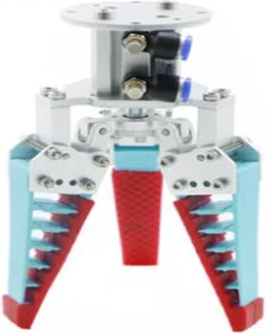 2kg Load Industrial Flexible Robot Claw with Silicone Mechanical Finger Fruit Sorting Gripper, Adaptive Pneumatic Electric Grab(2 Finger servo) in Saudi Arabia