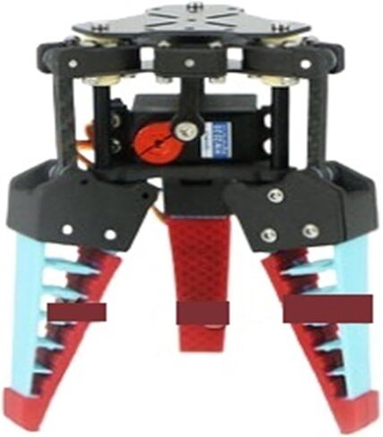 2kg Load Industrial Flexible Robot Claw with Silicone Mechanical Finger Fruit Sorting Gripper, Adaptive Pneumatic Electric Grab(2 Finger servo) in Saudi Arabia