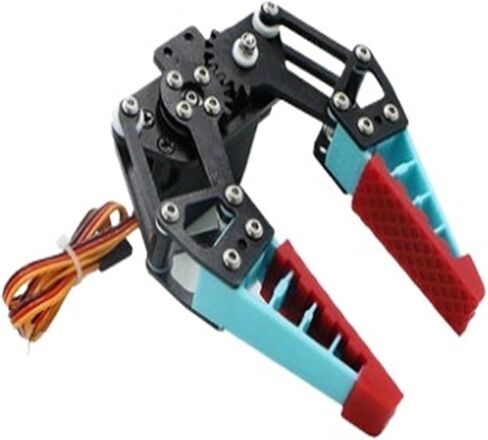 2kg Load Industrial Flexible Robot Claw with Silicone Mechanical Finger Fruit Sorting Gripper, Adaptive Pneumatic Electric Grab(2 Finger servo) in Saudi Arabia