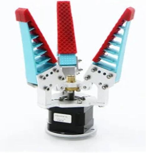 2kg Load Industrial Flexible Robot Claw with Silicone Mechanical Finger Fruit Sorting Gripper, Adaptive Pneumatic Electric Grab(2 Finger servo) in Saudi Arabia