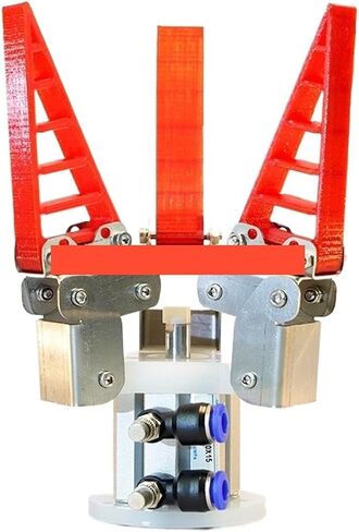 Mechanical Claw Bionic Flexible Mechanical Hand Soft Finger Gripper Flexible Clamp Soft Robot Mechanical Claw Accessories(3 Finger Pneumatic2) in Saudi Arabia