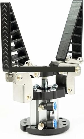 Mechanical Claw Bionic Flexible Mechanical Hand Soft Finger Gripper Flexible Clamp Soft Robot Mechanical Claw Accessories(3 Finger Pneumatic2) in Saudi Arabia