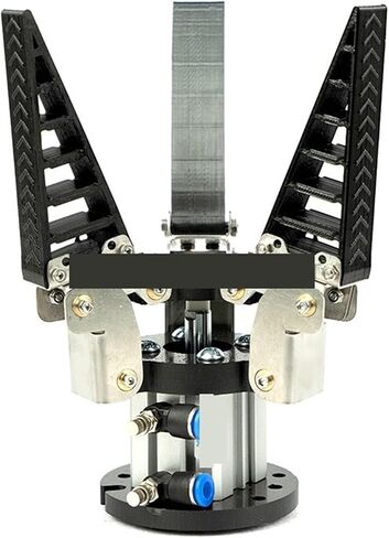 Mechanical Claw Bionic Flexible Mechanical Hand Soft Finger Gripper Flexible Clamp Soft Robot Mechanical Claw Accessories(3 Finger Pneumatic2) in Saudi Arabia