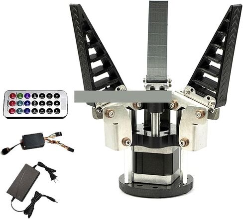 Mechanical Claw Bionic Flexible Mechanical Hand Soft Finger Gripper Flexible Clamp Soft Robot Mechanical Claw Accessories(3 Finger Pneumatic2) in Saudi Arabia