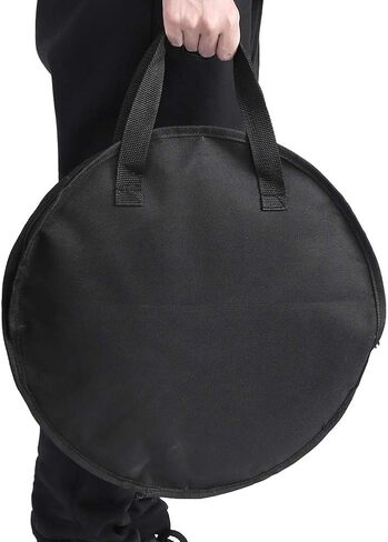 Ejoyous Dumb Drum Bag, 14 Inch Drum Practice Pad Carrying Case Oxford Cloth Portable Drum Storage Carry Bag Percussion Instrument Drum Set Accessories in Saudi Arabia