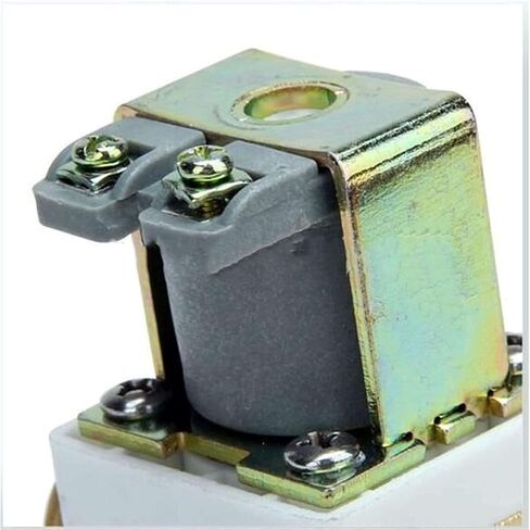 N/C 9VDC 1/2inch صمام الملف اللولبي الكهربائي ضغط هواء الماء 0.02 ~ 0.8MPA مغلق عادة 0 TO90 DEGC مفيد in Saudi Arabia