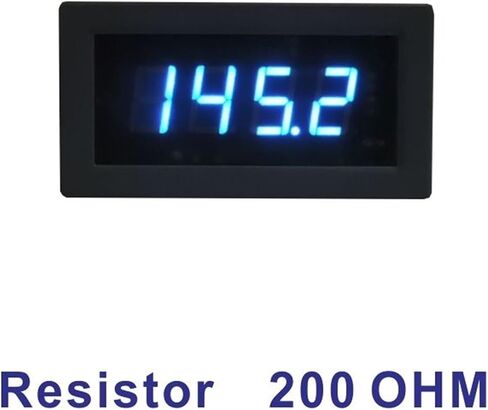 LED Digital OHM Meter Ohm Tester Resistance Meter Resistor 200 OHM Impedance Tester Ohmmeter Ohm Reader Blue Display Power DC 5V in Saudi Arabia