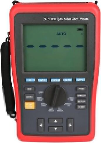 Explated UT620B عالية الدقة الدقة الرقمية الرقمية Micro Ohm Meter اختبار المقاومة منخفضة UT620B مختومة في صندوق مع ضمان لمدة عام واحد in Saudi Arabia