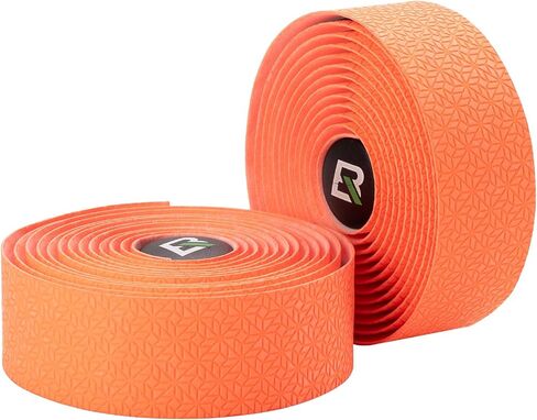 Rockbros Eva Bike Handlebar Tape for Road Bike Comfort Bickle Bare Bar Tape Non-Slip Dare Bike Bar Bar Grip 2 PCS ، Orange in Kuwait