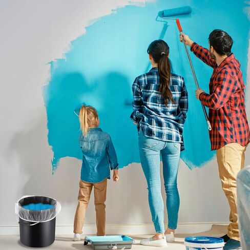 30 Pcs Fine Mesh Filter Bags - 5 Gallon, 2 Gallon & 1 Gallon - Disposable Paint Strainer with Elastic Top Opening - Hydroponic Filter Bag (White) in Kuwait