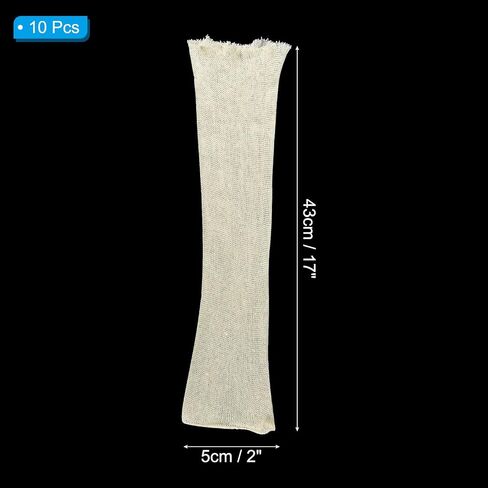 Batikil Brewing Bag ، 5 حزمة 11 × 2 بوصة قفزات الحبوب حقائب تخمير المنزل تخمير أو أكياس شبكية قطنية صغيرة للبيرة شوربة شاي شاي شاي جوز الجوز in Kuwait