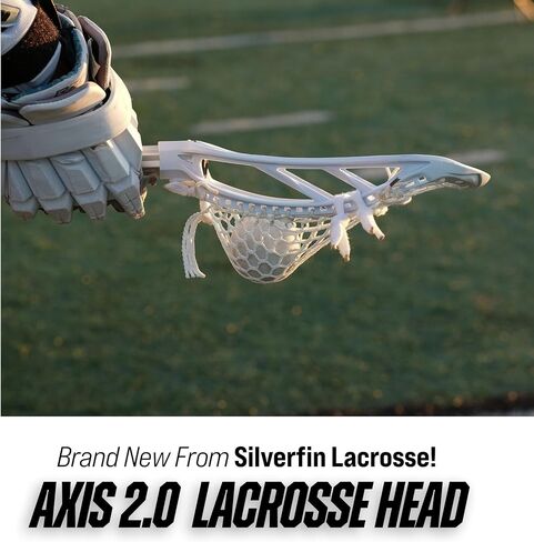 Silverfin Mens Complete Lacrosse Stick with Mesh Pocket | Youth Lacrosse Stick: Smooth, Lightweight & Durable with Sturdy Construction | Kids Lacrosse Sticks in Kuwait
