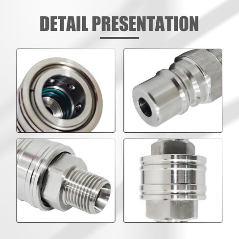 The M16-M14 hydraulic accessory quick connection adapter is suitable for mini excavators and is compatible with AGTH12 in Saudi Arabia