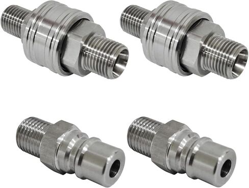The M16-M14 hydraulic accessory quick connection adapter is suitable for mini excavators and is compatible with AGTH12 in Saudi Arabia