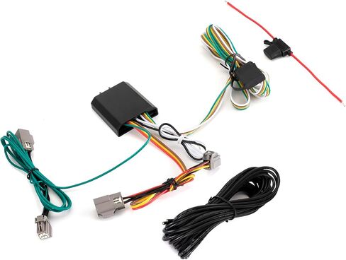 WSays Trailer Wiring Harness 4-DOPAL SLACE & PLAY متوافقة مع Ford Explorer Base/Limited/Platinum/Sport/XLT FIT Interceptor Utility 2011-2019 in Saudi Arabia