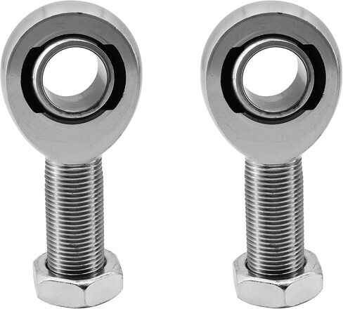 7/8 "-14 HEIM JOIND ROD END KIT اليسار واليد اليمنى (خيوط RH & LH) مع صواميل المربى ، 7/8 عمود × 3/4 مفاصل رأس in Saudi Arabia