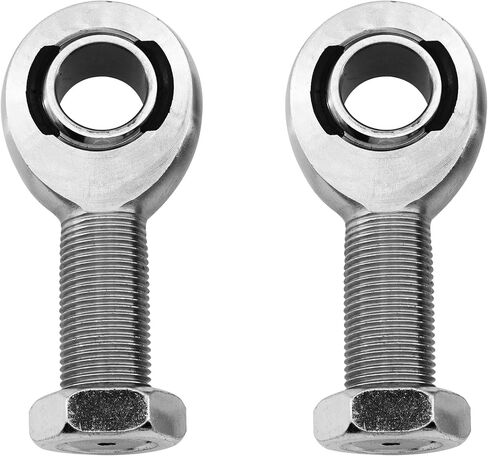 7/8 "-14 HEIM JOIND ROD END KIT اليسار واليد اليمنى (خيوط RH & LH) مع صواميل المربى ، 7/8 عمود × 3/4 مفاصل رأس in Saudi Arabia