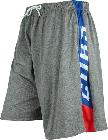 Zubaz MLB Men's Tonal Gray Space Dye W/Solid Stripe Short in Saudi Arabia
