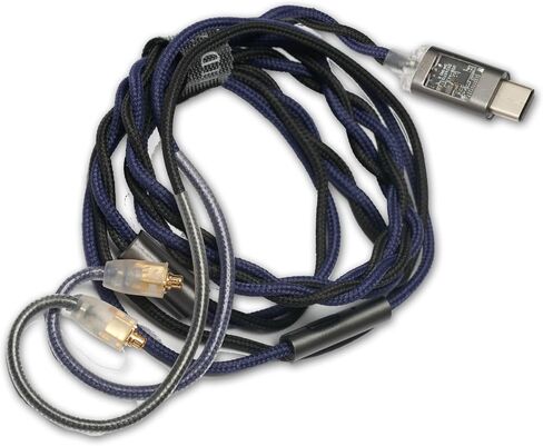 ST2 PRO USB-C DAC Digital Earphone Cable 0.78mm 2Pin Dark Blue in Kuwait