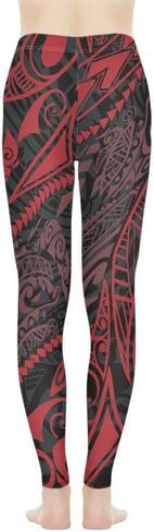 Irisjudy Womens High Pherensed Pants Pants Pratible Presents Pants ، Aztec Tribal Contanced Lagging for Gym in Kuwait