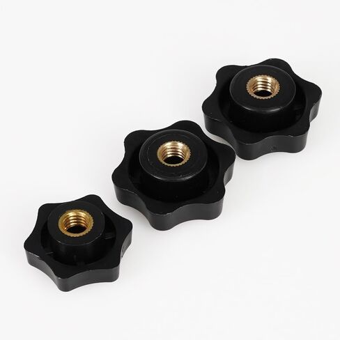 M4 M5 M6 M8 M10 Thumb Hand Nut Clamp Stain ولكن Thread Star Handle House Nut Knob Plum Hand Towning Nut Nut Kit (على الرغم من الجوز) in Saudi Arabia