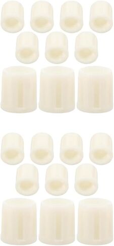 Valiclud 50pcs قابلة للفصل المكسرات لفرشاة المرحاض مقابض براغي الاستبدال لتنظيف الملحقات سهلة التثبيت ومختلف الطرز in Kuwait