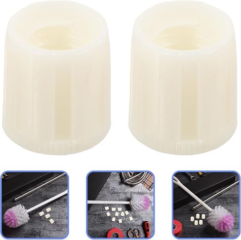 Valiclud 50pcs قابلة للفصل المكسرات لفرشاة المرحاض مقابض براغي الاستبدال لتنظيف الملحقات سهلة التثبيت ومختلف الطرز in Kuwait