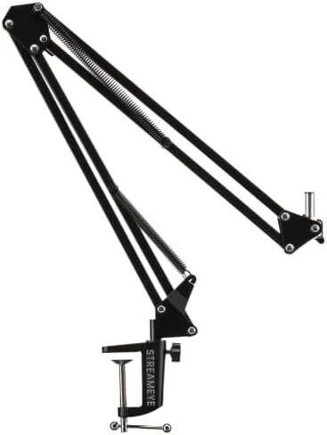 Focusrite Scarlett 2i2 Studio 4th Gen USB Audio Interface Bundle with StreamEye Boom Arm Mic Stand Desktop Mount, Detachable Clip, Professional Grade XLR Cable, Microphone Pop Filter and Cable Ties in Saudi Arabia