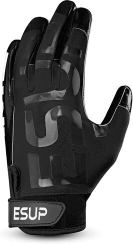 Youth Football Gloves, Men's & Youth Boys Silicone Grip Sticky Wide Receiver Gloves for Kids in Saudi Arabia