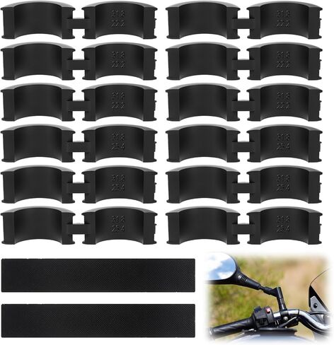 حشية مطاطية من 12 PCS دراجة مقود ناظر 22.2/25.4 إلى 31.8 مم 2 من طوقا ديي المطاط ، مضاد للخلاف مضاد للانزلاق محولات فاصل الدراجة الجذعية للدراجة للدراجات الجبلية للدراجات الجبلية على الطريق الجبلي in Kuwait