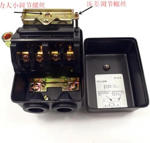380V/400V 70-250 Psi Heavy Duty Air Pressure Switch Compressor Control Pump 1/4 3/8 NPT Male Female LF17(NO12) in Saudi Arabia