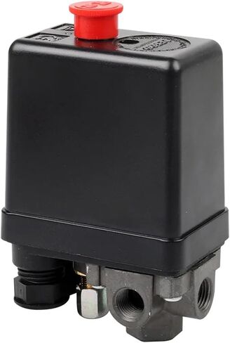 120V/240V 70-115 Psi Air Compressor Pressure Switch 5-8 Bar Small Air Pump Control Valve 1-4 Port LF10-L(1 Hole,0.6-0.8MPA) in Saudi Arabia