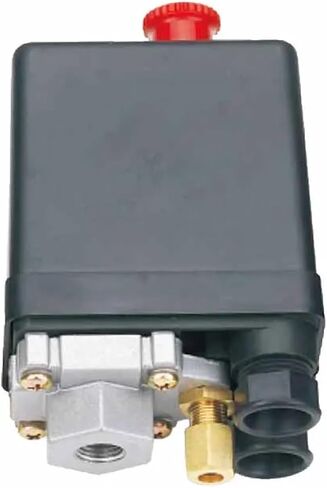 120V/240V 70-115 Psi Air Compressor Pressure Switch 5-8 Bar Small Air Pump Control Valve 1-4 Port LF10-L(1 Hole,0.6-0.8MPA) in Saudi Arabia