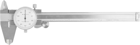 CME Dial Caliper Set, Includes 6" and 12" Dial Calipers, White Dial Face Color, 0.001" Measurement Increment in Saudi Arabia