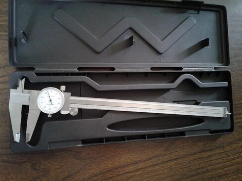 CME Dial Caliper Set, Includes 6" and 12" Dial Calipers, White Dial Face Color, 0.001" Measurement Increment in Saudi Arabia