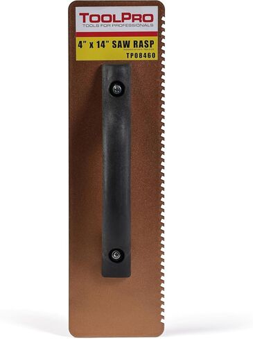 ToolPro Professional Grade Carbide Bit Stucco & EIFS Rasp – Saw Rasp for Efficient Surface Finishing (4 in. x 14 in.) in Kuwait
